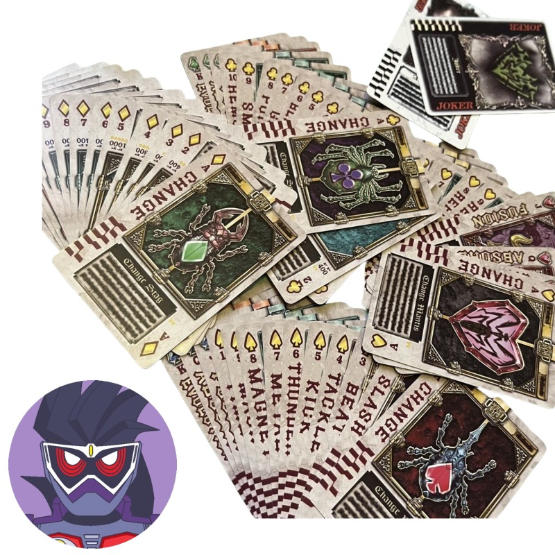 Party Games Entertainer - Bandai Kamen Rider personajes de anime