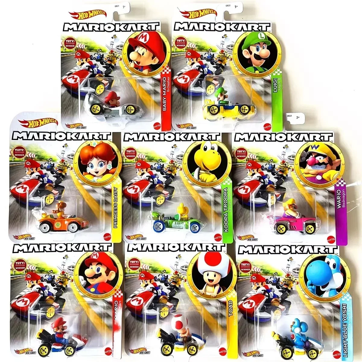 Hot Wheels Car Track Sets - Hot Wheels-juguetes originales de Mario Kart