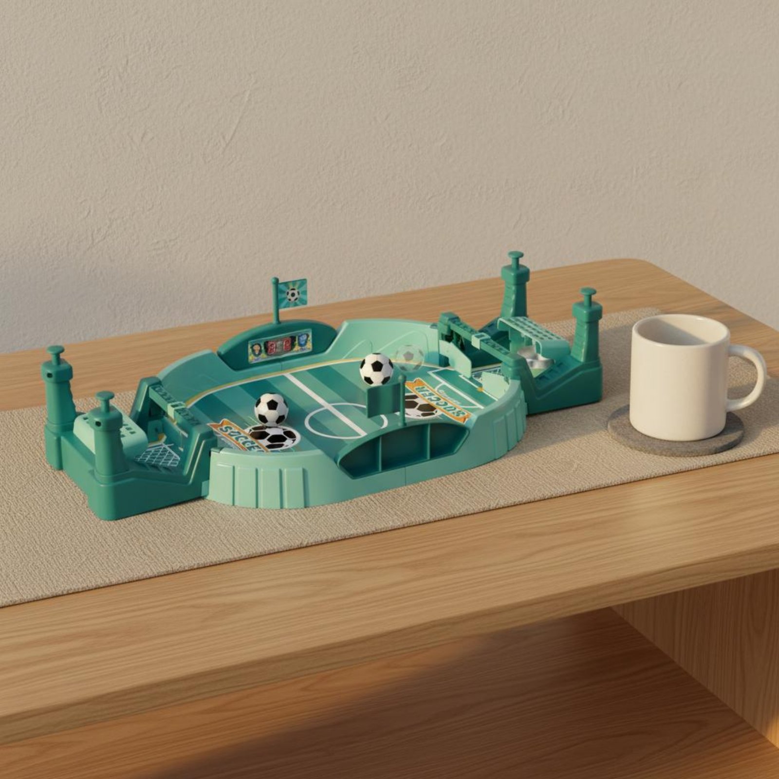 Juego de Futbol de Mesa para 2 - Party Games Mini reseña y precio