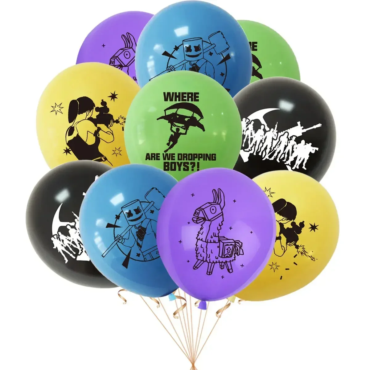 Globos con Temática de Fortnit - Party Games Good reseña y precio