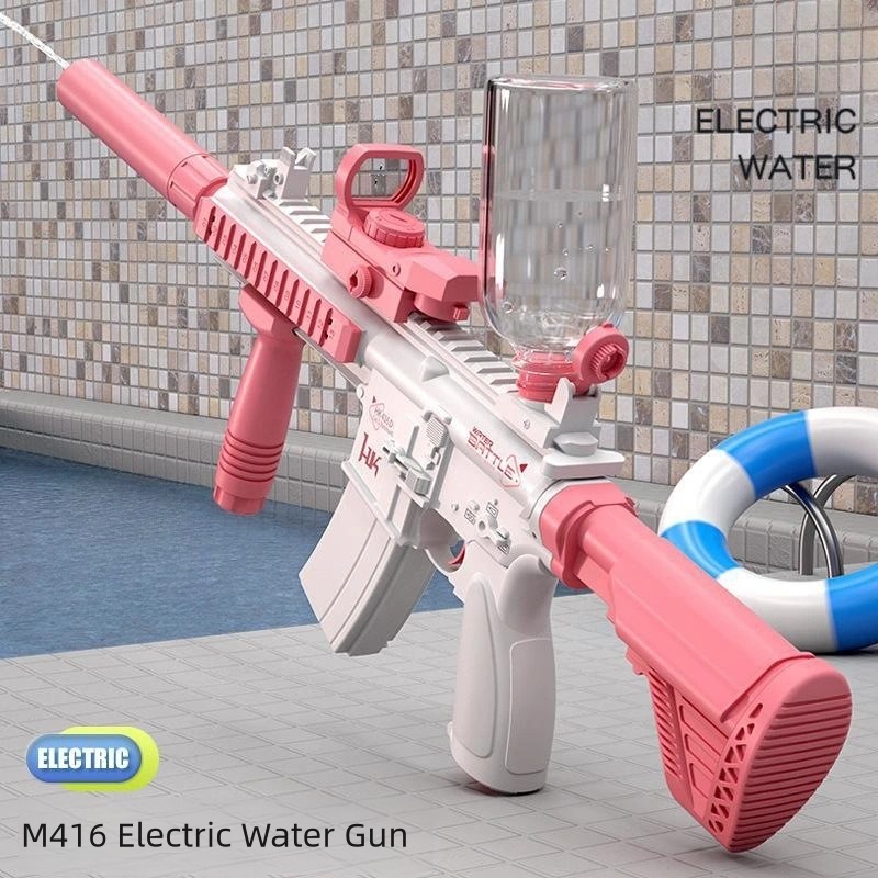 Pistola de agua eléctrica M416 - Party Games Graduation reseña y precio