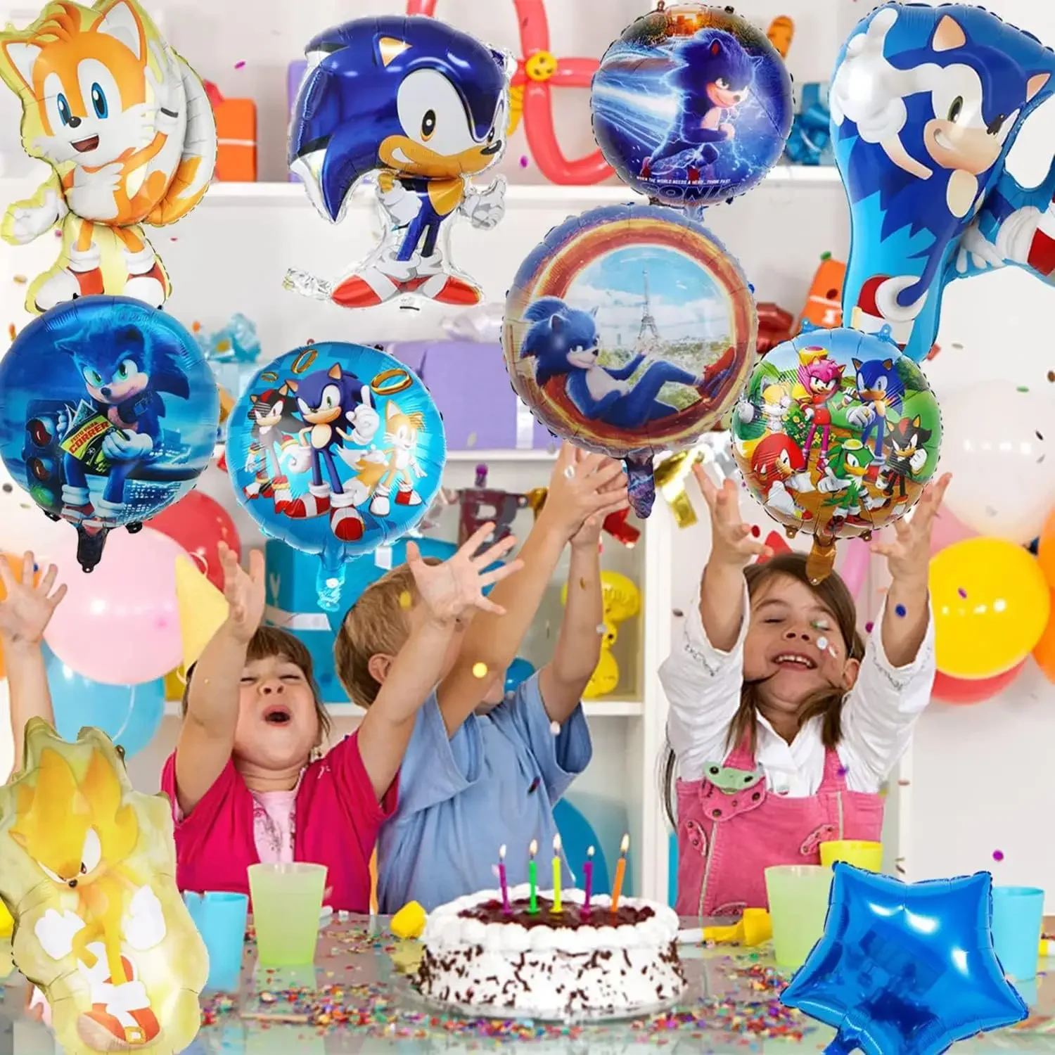 Globo de erizo intermitente az - Party Games Good reseña y precio