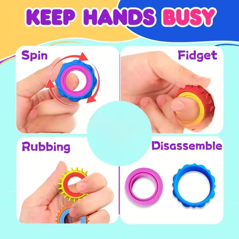 6 Piezas de Juguetes Sensorial - Party Games Entertainer reseña y precio