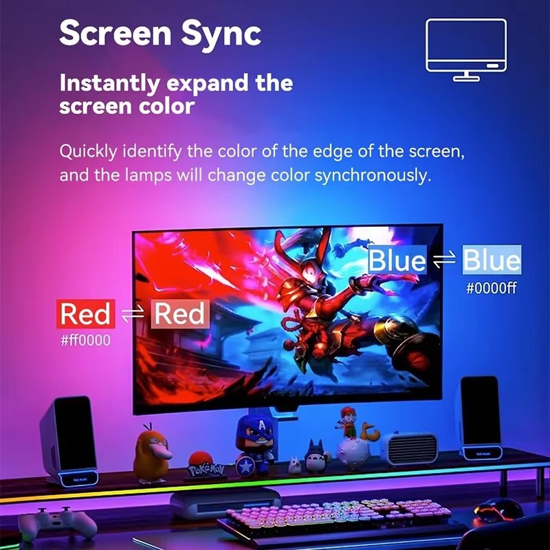 Tira de Luces RGB para Juegos, - Party Games App reseña y precio