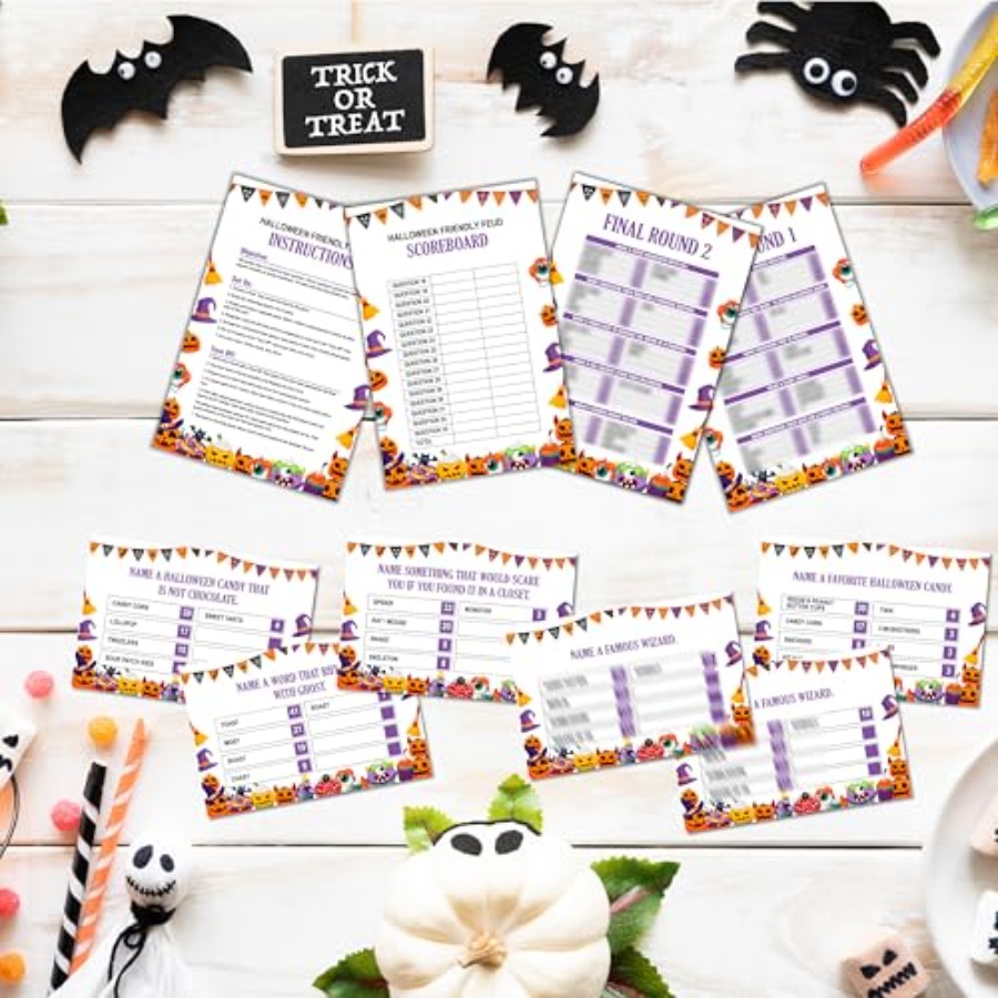 Juego de Halloween para toda l - Party Games Quiz For Adults reseña y precio