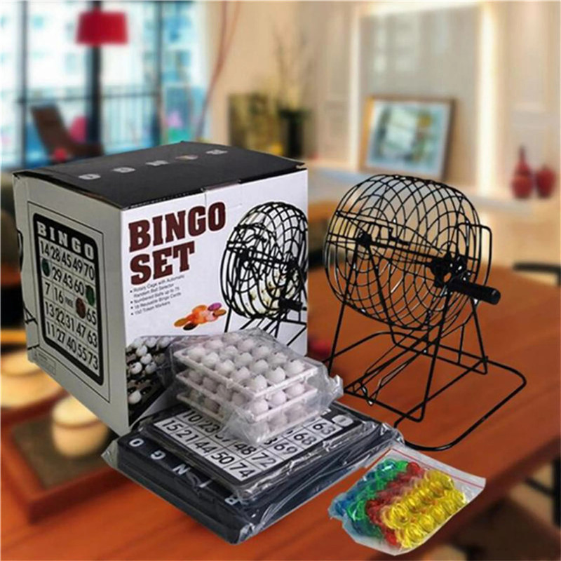 Juego de Bingo de lujo, juguet - Party Games Large Groups reseña y precio