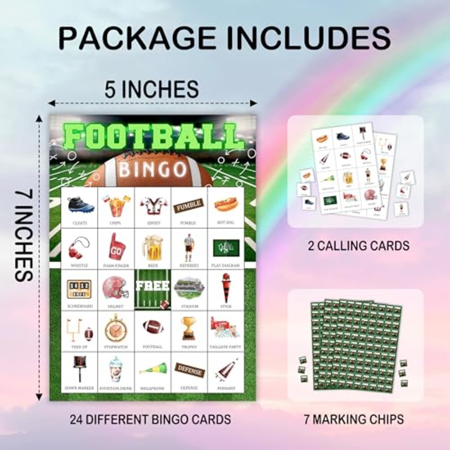 Tarjeta de juego de bingo para - Party Games Large Groups reseña y precio
