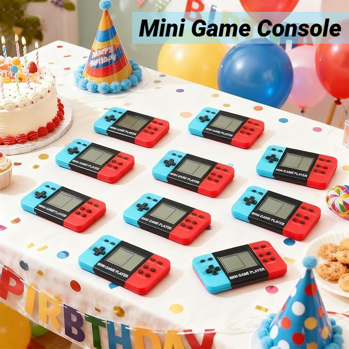10-120 Piezas de Mini Consolas - Party Games App reseña y precio
